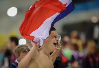 La troisième médaille d'or Française (Xinhua)