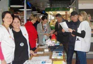 Des infirmières qui proposent aussi des ateliers d'éducation, toujours utiles, à l'hôpital Dt Clair de Sète-04 67 46  55 49